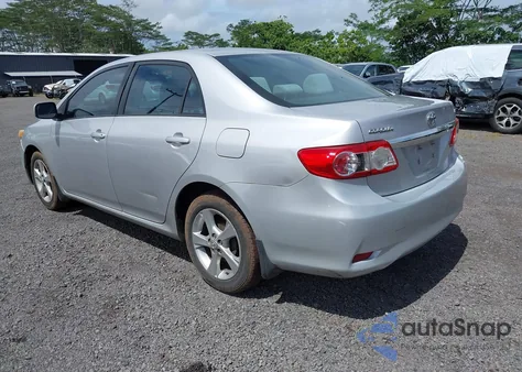 2011 Toyota Corolla Le из США, поврежденный, VIN 2T1BU4EE9BC743970